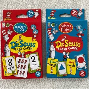 Dr Seuss Learning Flash Cards
